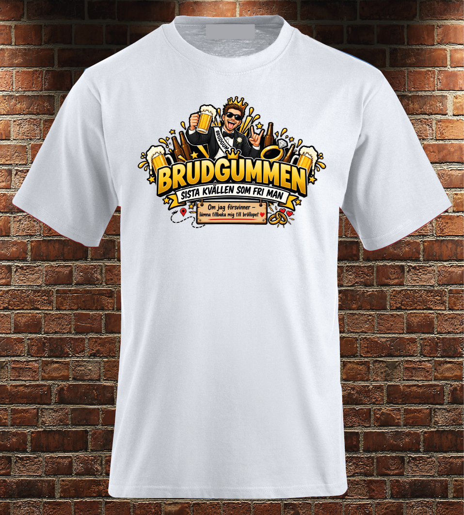 Brudgummen sista kvällen