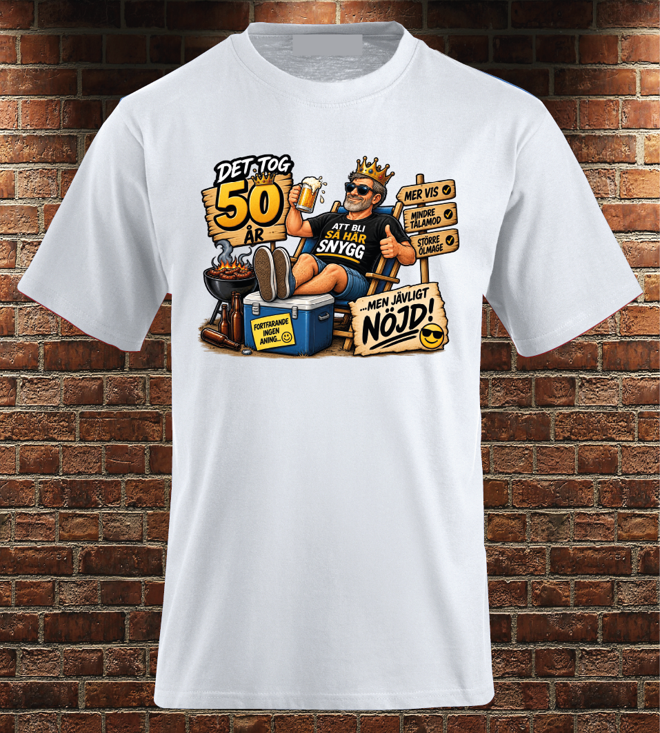 (Man) Födelsedag 50 år