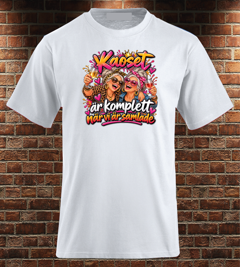 (Kvinna) Kaoset är...