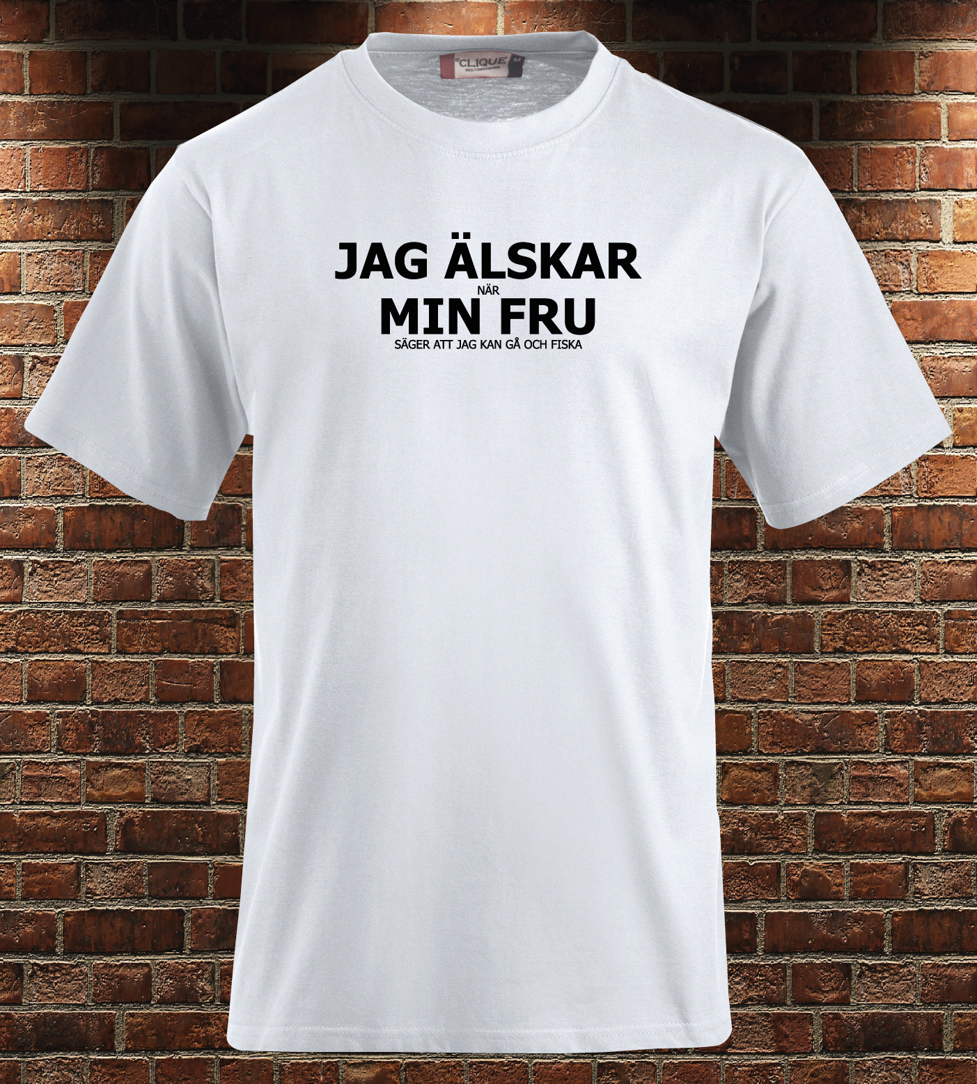 Jag älskar min fru när hon låter mig fiska