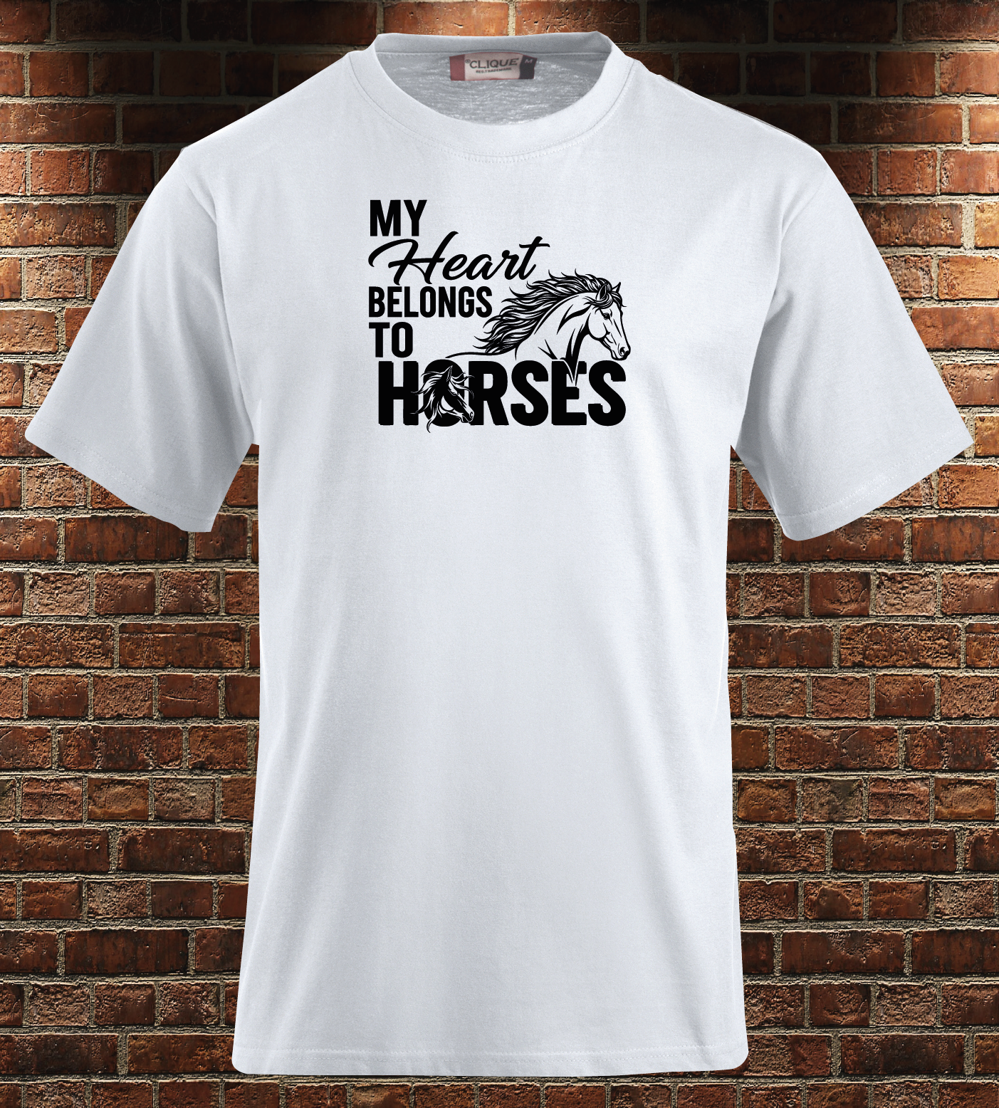 My heart belongs to horses