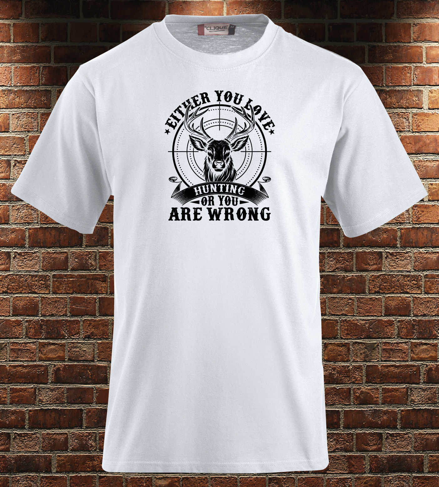Either you love hunting or you are wrong (Hjort)