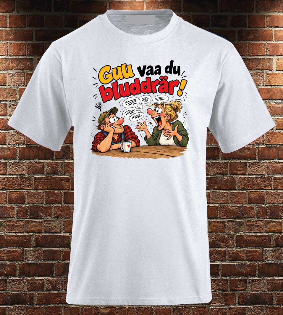 Gu vad du bluddrär