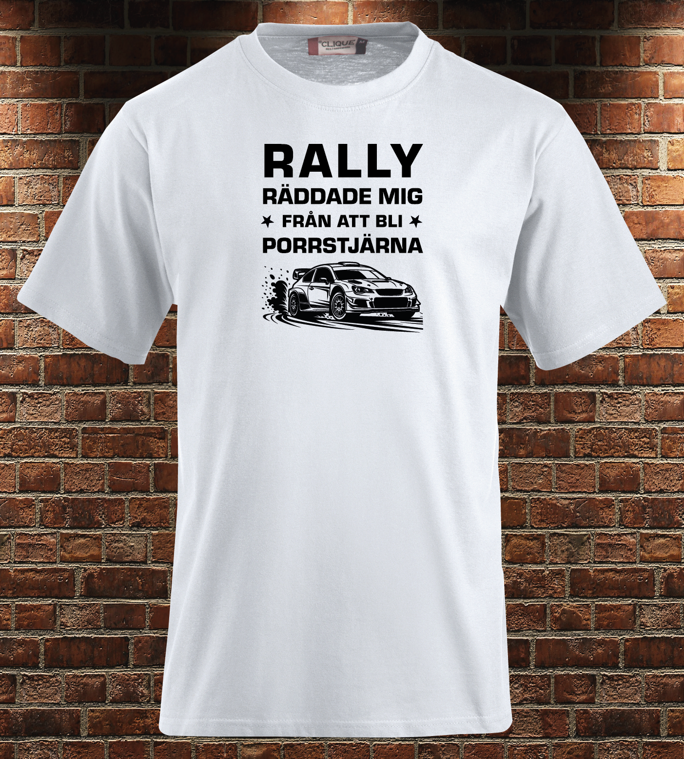 Rally räddade mig från att bli porrstjärna