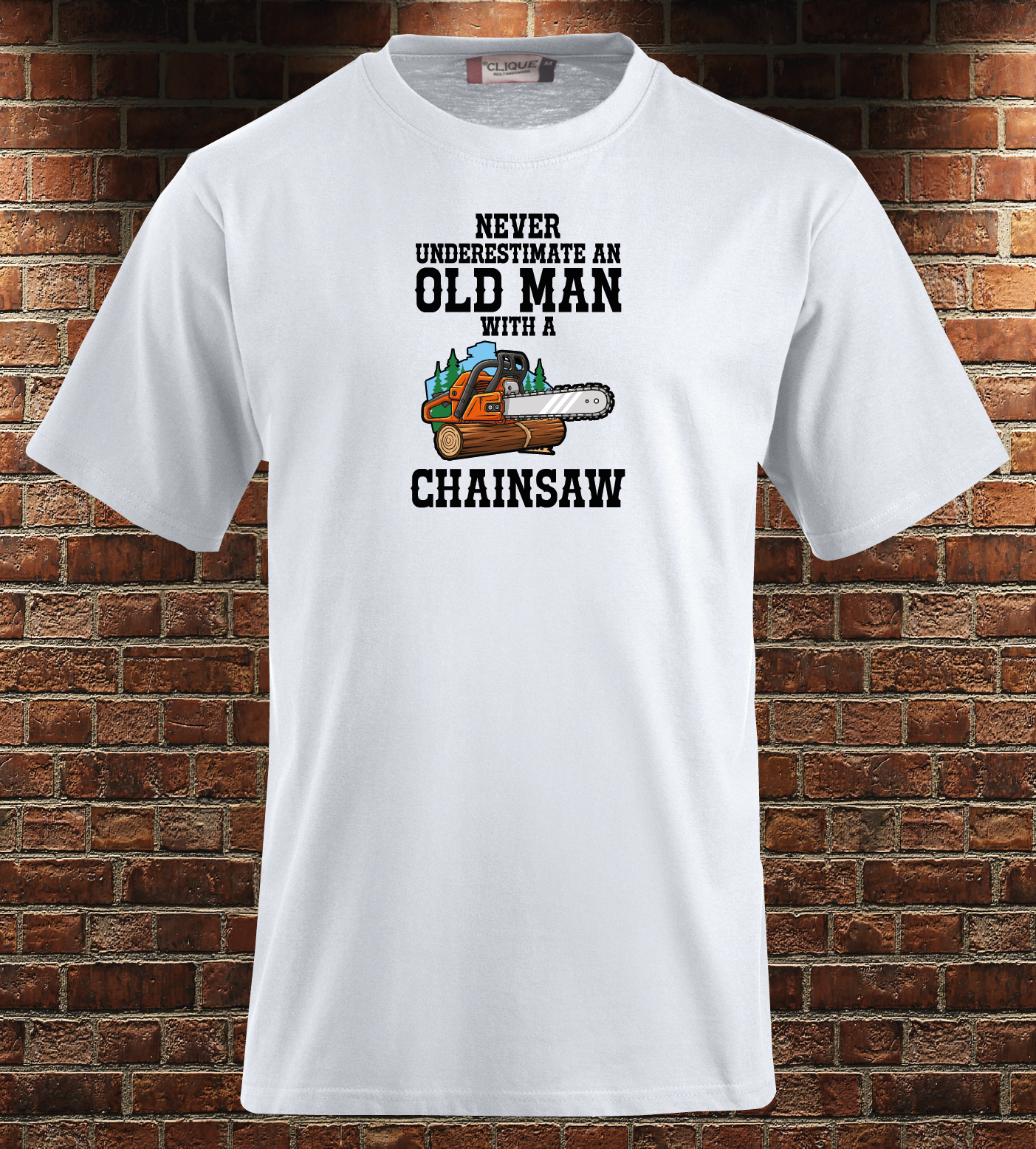 Never underestimate an Old Man with a Chainsaw