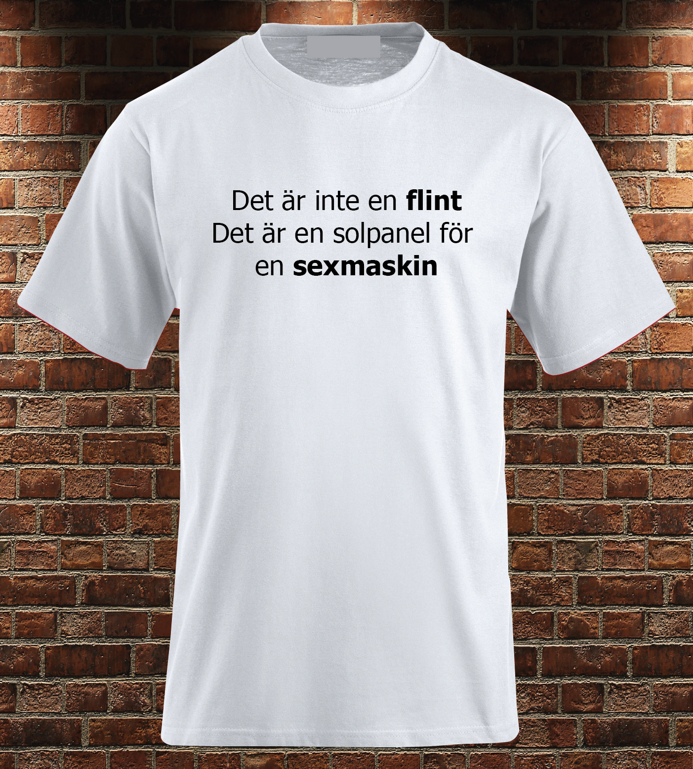 Det är inte en flint...