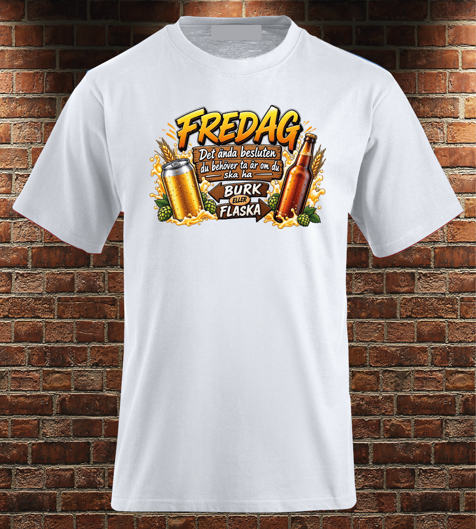 Fredag enda beslutet...