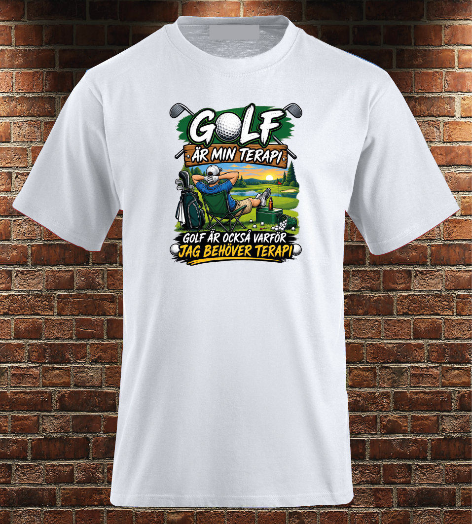 Golf är min terapi